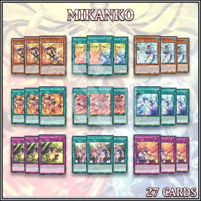 MIKANKO DECK 27 | Ni-Ni Ha-Re Fire Purification Dance Rondo Kagure AMDE YuGiOh🔥