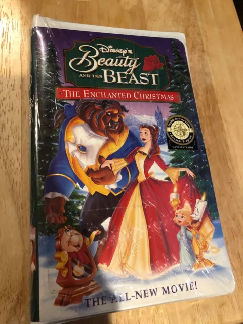 Beauty and the Beast: An Enchanted Christmas (VHS, 1997) New Sealed!!