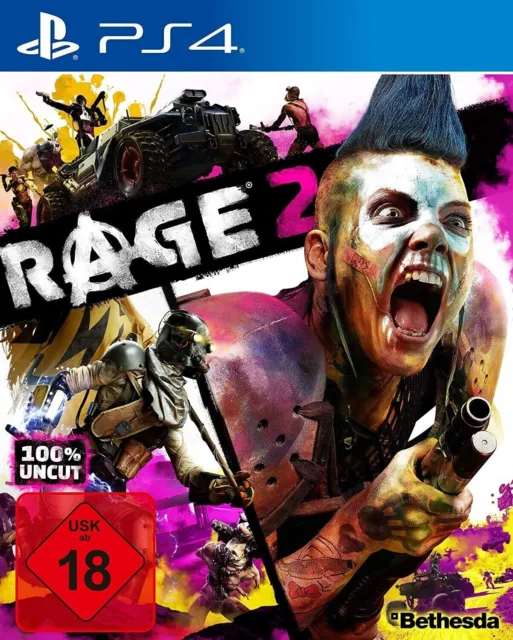 RAGE 2 -- Standard Edition (Sony PlayStation 4, 2019) PS4 NEU OVP Versiegelt