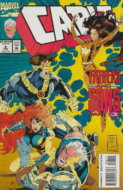 Cable #8 Marvel Comics February Feb 1994 (VFNM)