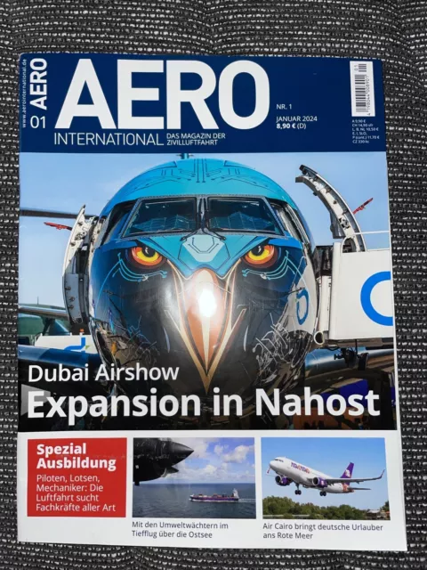 Aero International - Das Magazin der Zivilluftfahrt Nr. 1 Januar 2024