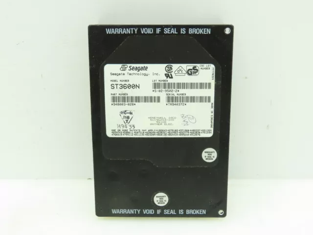 Honeywell ST3600N Seagate Redundant Drive Controller Board SCSI Hard Drive Servo
