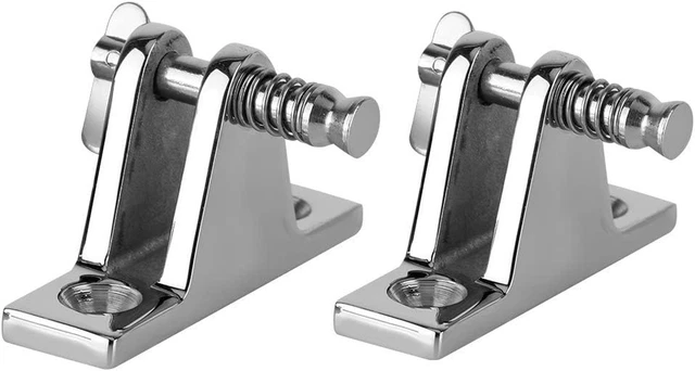 2 Pezzi Cerniere Per Ponte Barca Bimini Parti Accessori Marine