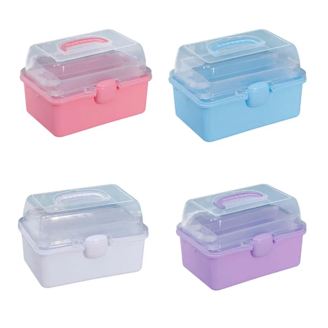 2 Boîtes De Rangement Transparentes Avec Compartiments - Pour Montres, Pièces De Réparation, Organisateur Horloger