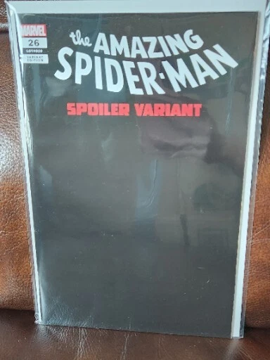 Amazing Spider-Man #26 Spoiler Variant Marvel Comics(2023) Mary Jane Kamala Khan
