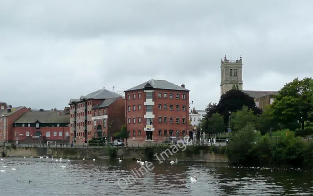 Photo 6x4 New buildings by the River Severn in Worcester This is the rive c2010