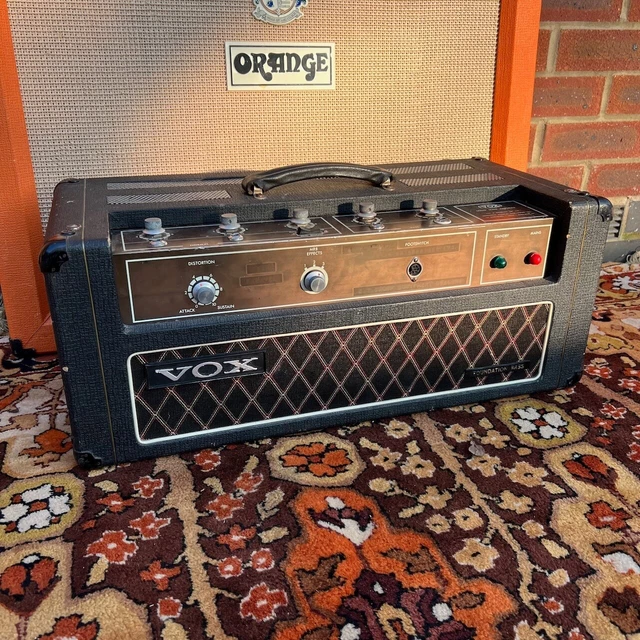 Vintage 1960s Vox Foundation Bass Guitar Solid State Amplifier Head