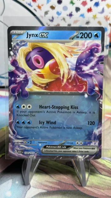POKÉMON 151 JYNX EX DOUBLE RARE 124/165 - Scarlet & Violet