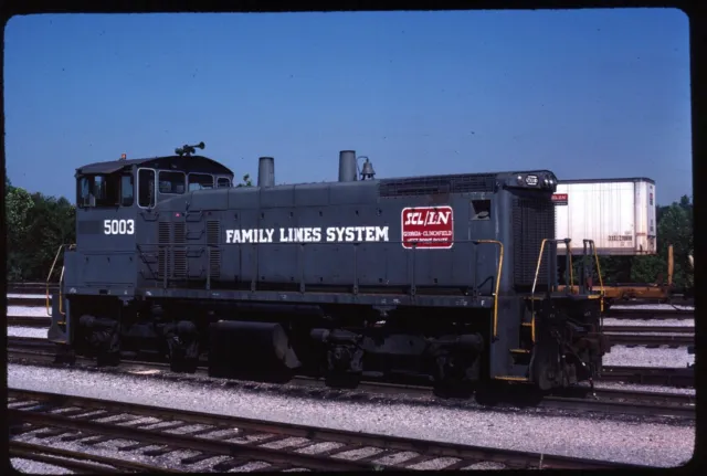 Original Rail Slide - SBD Seaboard 5003 Evansville IN 7-26-1983