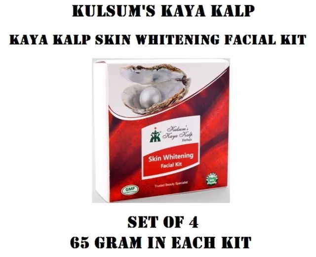 KULSUM'S Kaya Kalp Skin whitening Facial Kit Maquillaje Piel Glow & más Claro
