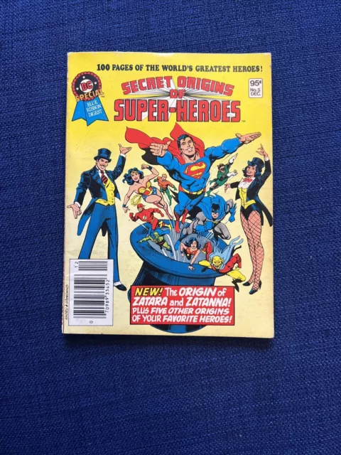 DC Special Blue Ribbon Digest #5 - Secret Origins of Super-Heroes  1981