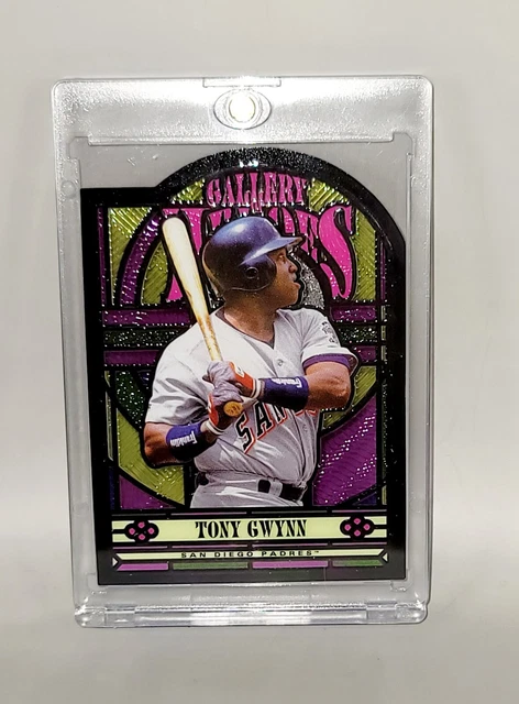 2021 Topps Gallery Gallery of Heroes Tony Gwynn STAINED GLASS  SSP Padres