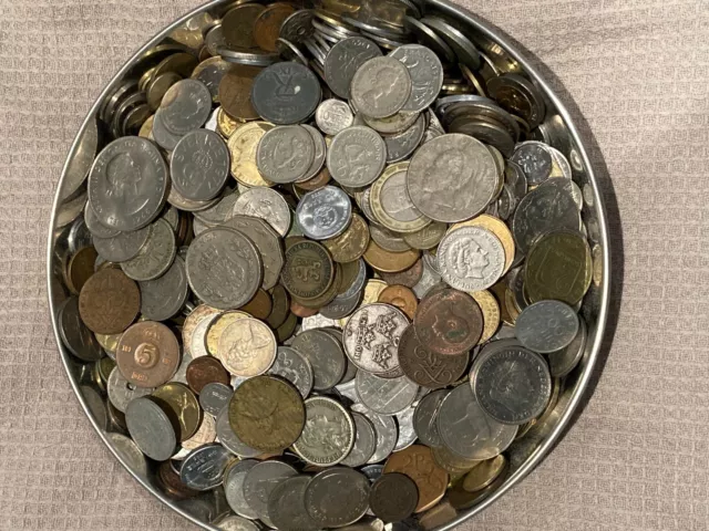 Alte Münzen, Interessante Sammlung Konvolut, Lot, Aus aller Welt, 4,4 Kg!