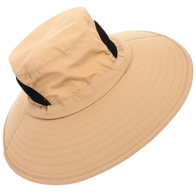 Chapeau de jardinage de pêche UV Protection Hat à bord large chapeau de soleil