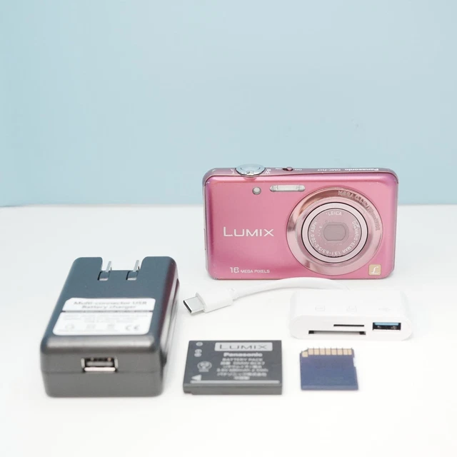 PANASONIC LUMIX DMC-FH7 Compact Digital Camera Tested [No English