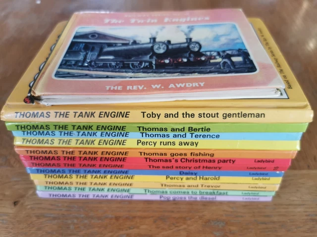 VINTAGE THOMAS THE Tank Engine Books Bundle x13 Story Job Lot Friends ...