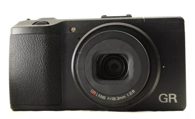 SH:761 N.MINT Ricoh GR  16.2 MP Black Digital Camera From JAPAN
