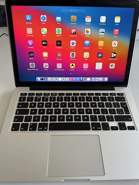 Apple MacBook Pro Laptop 13" Retina Core i7 3.0Ghz 16GB RAM 500GB SSD