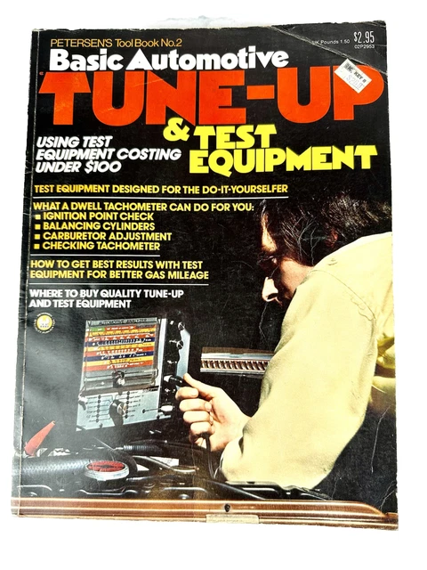 Vintage 1973 Peterson Automotive Basic Automotive Tune-Up & Test Equipment
