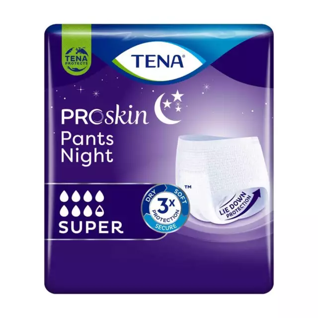 TENA ProSkin Pants Night Super Gr. L Inkontinenzpants (40 Stück)