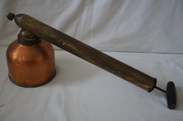 Antique Copper & Brass Blizzard Insect/Bug Sprayer D.b. Smith Co Utica New York