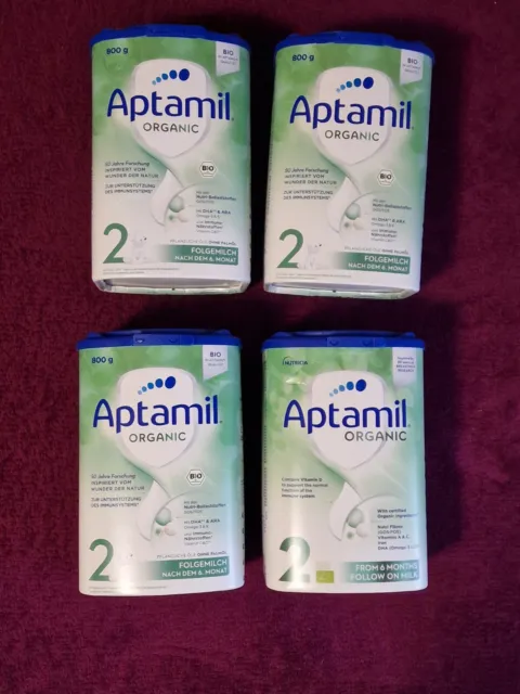 APTAMIL ORGANIC 2 ***  4 x 800g