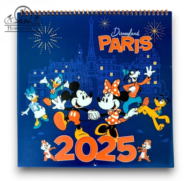 DISNEY CALENDAR 2025 Disneyland Paris Exclusive DLP £21.98 PicClick UK