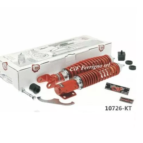 Kit Completo Ammortizzatori Carbone Versione Sport Per Vespa Px 125 150 200