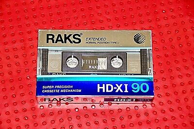 Raks  Hd-Xi   90    Blank Cassette Tape  (1)     (Sealed)