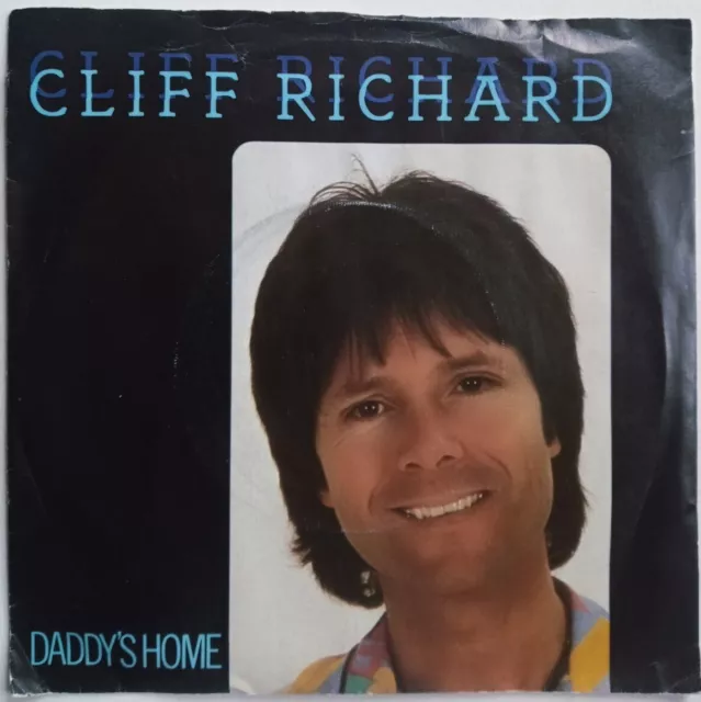 CLIFF RICHARD - DADDY'S HOME / SHAKIN' ALL OVER           ORIGINAL UK 7'' vinyl