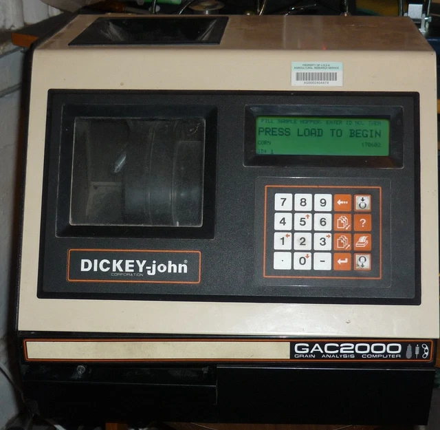 Dickey-John GAC 2000 Grain Analysis Computer Moisture Tester