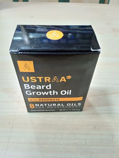 Aceite de crecimiento de barba Ustraa - 35 ml - más crecimiento de barba, con redenestilo