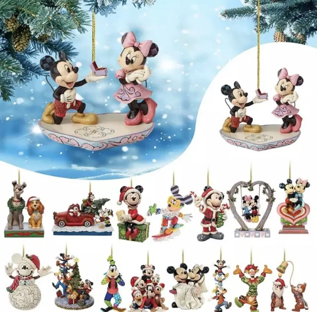 Disney Christmas decorations : Disney figures. Christmas gift