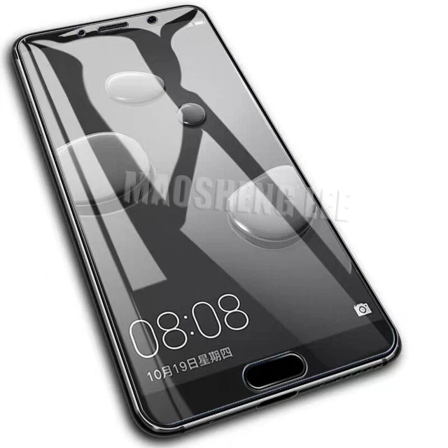 2 pièces/lot verre de protection d'écran trempé complet pour Huawei Mate 10...