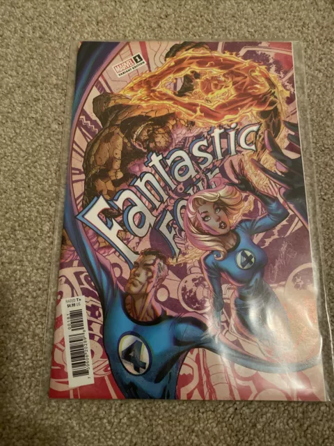 Marvel Comics Fantastic Four #1  (2023) Campbell Variant