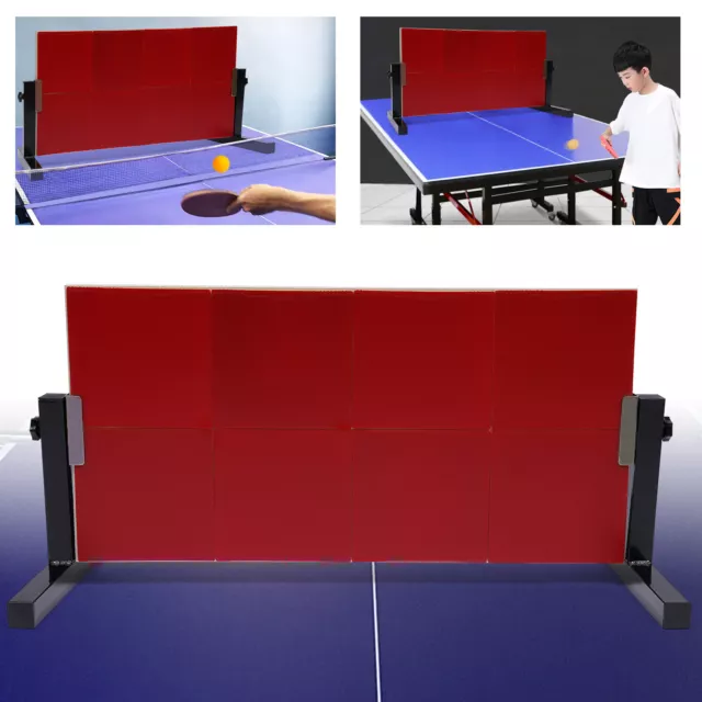 Table Tennis Rebound Board Self Training Equipment Ping Pong Spring Back Machine