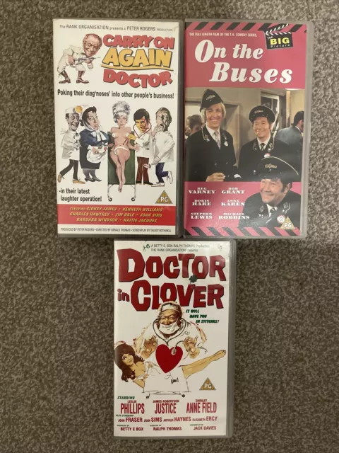 British Comedy VHS Videos