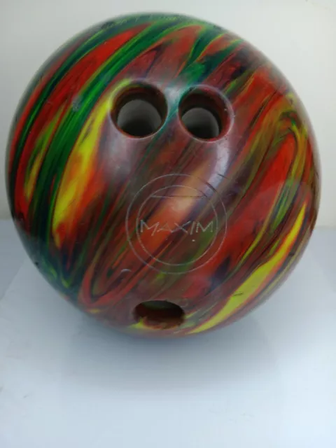 Maxim Bowling Ball 14 Lb Ebonite Pyscedelic 9311212 USA