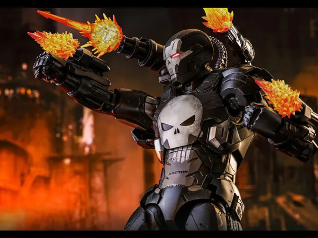 Hot Toys 1/6 Marvel Future Fight Punisher War Machine Armor Figure US VGM33D28 3