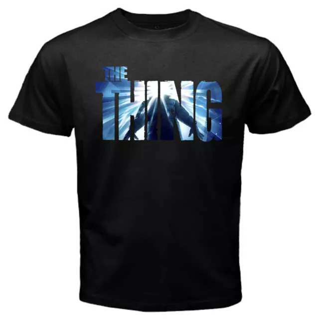 The Thing Horror Movie Men's Black T-Shirt Size S to 5XL