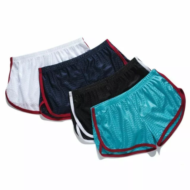 US Sexy Cool Men Swimwear Boxers Swimming Trunks Shorts Beach Pants Underpants