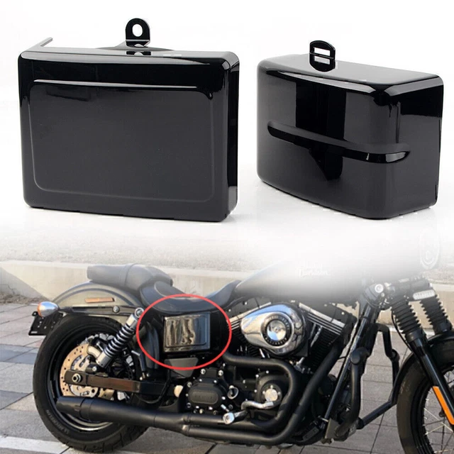 SHMTOOL Chrome Left Right Battery Side Fairing Covers for