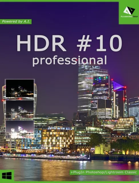 HDR #10 Professional - KI Foto Editor- Accelerated Vision  - PC Downloadversion