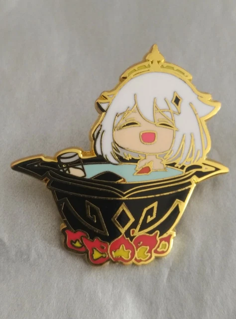 NEW GENSHIN IMPACT Paimon Metal Hard Enamel Pin Badge Free Postage £6. ...