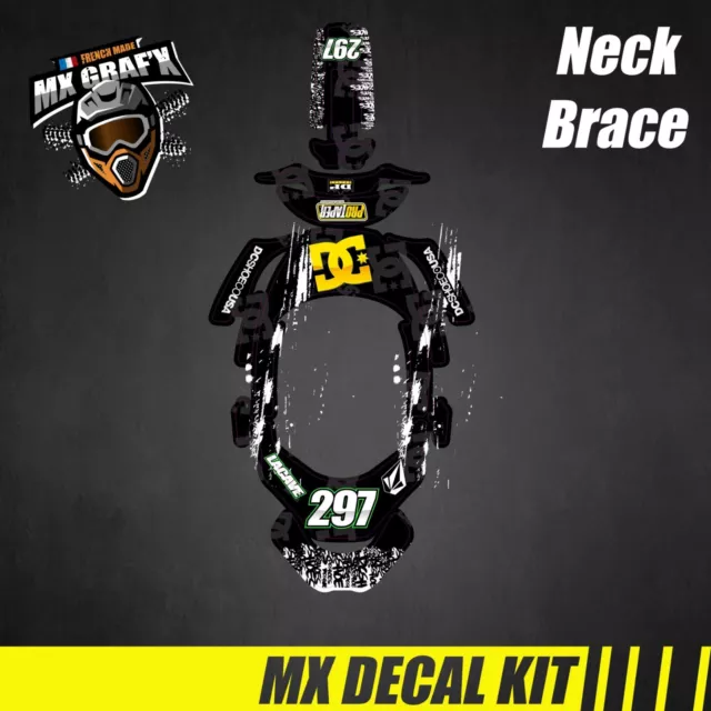 Kit Déco / Decal Kit Neck Brace - DC