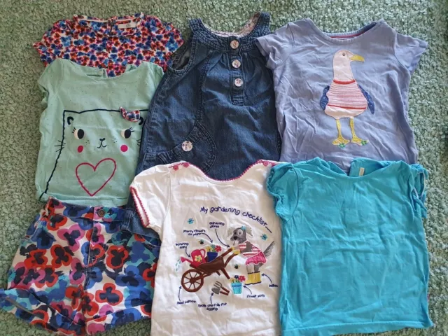 Girls toddlers clothing bundle  age 2-3 years M&S Mini Boden Jojo Maman Bebe