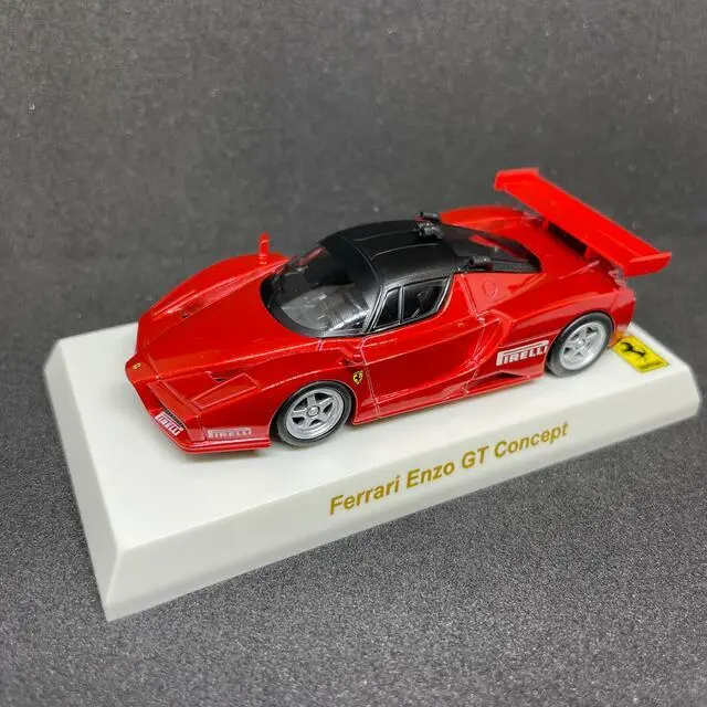 1/64 Kyosho Ferrari Enzo GT Concept Red Metallic Limited edition diecast Aa04