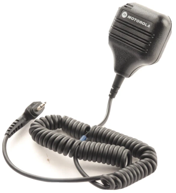 Microphone-haut-parleur à Distance Motorola PMMN4073A Avec Clip - Pièce D'occasion, Compatible Radios Motorola