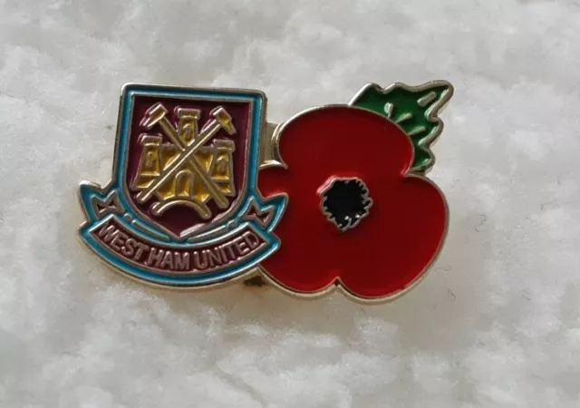 West Ham United Fc : Old Crest Commemorative Pin Badge