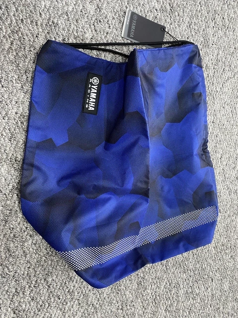 Yamaha Racing 20 schwarz & blau tarnfarbene Helmtasche